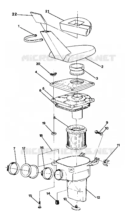 BOITE A AIR (4917731773008A) Polaris ATV autre 1990 TRAIL BOSS 4X4  TRAIL BOSS 4X4 - W908127