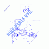 CHASSIS, TREUIL   A15SHD57AC/L57AK (100025) pour Polaris SPORTSMAN 570 SP de 2015