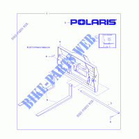 FOURCHE POUR PALLETTES   D151M/2MPD1AJ FRK (49BRUTUSFORK6638) pour Polaris BRUTUS de 2015