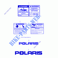 EMBLEMES BALAYEUSE   D151M/2MPD1AJ BRM (49BRUTUSEMBLEMES6800) pour Polaris BRUTUS de 2015