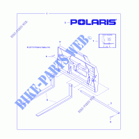 FOURCHE POUR PALLETTES   D142M9JDJ FRK (49BRUTUSFORK6638) pour Polaris BRUTUS de 2014