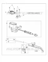 FREIN AVANT BRAKE LEVER AND MASTER CYLINDER   A23SEZ57AM/BM (100868) pour Polaris SPORTSMAN 570 PREMIUM de 2023