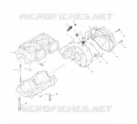 CARTERS MOTEUR   W025297D/W025297I (4975477547C01) pour Polaris FREEDOM  de 2002