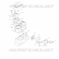 CYLINDRE ET COLLECTEUR   W025297D/W025297I (4975477547C02) pour Polaris FREEDOM  de 2002