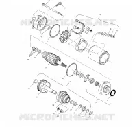 DEMARREUR   W025297D/W025297I (4975477547C07) pour Polaris FREEDOM  de 2002