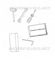 OUTILS   W025297D/W025297I (4975477547B14) pour Polaris FREEDOM  de 2002