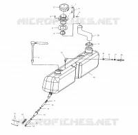 RESERVOIR D'HUILE   W025297D/W025297I (4975477547A12) pour Polaris FREEDOM  de 2002