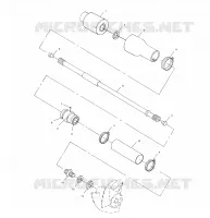 SYSTÈME DE TRANSMISSION   W025297D/W025297I (4975477547B01) pour Polaris FREEDOM  de 2002