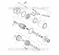 DEMARREUR   B994573 (4951395139c006) pour Polaris SLTH  de 1999
