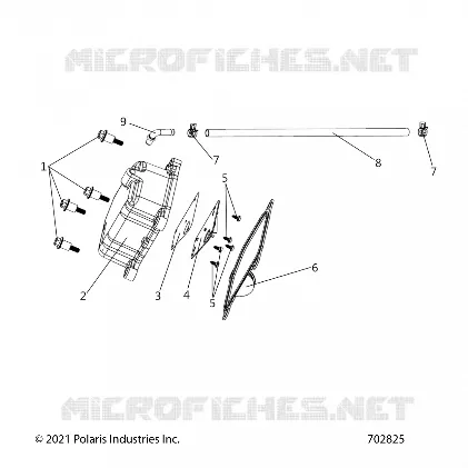 MOTEUR, BREATHER - Z24HCB18N4 (702825) Polaris RZR 200 2024 RZR 200  RZR 200 MD