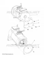 ELECTRICITE, MOTOR, 48 VAC   R15RMAEGJ/GC/EJ (49LEVELECTMTR15EV) pour Polaris RANGER EV de 2015