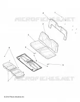 SIEGE   R15RMAEGJ/GC/EJ (49RGRSIEGE15EV) pour Polaris RANGER EV de 2015