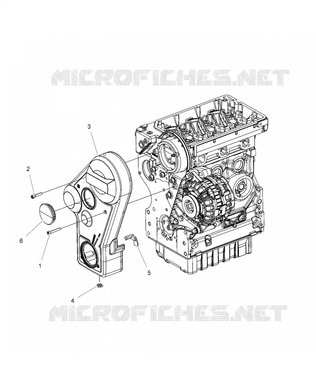 DISTRIBUTION GUARD - R151DPD1AA/2D (49BRUTUSTIMINGGUARD15DSL) Polaris RANGER 1028 2015 RANGER HST  RANGER HST