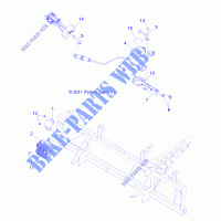 BOUTONS and ECM   R14RH45AA (49RGRELECT12400) pour Polaris RANGER 400 4X4 de 2014
