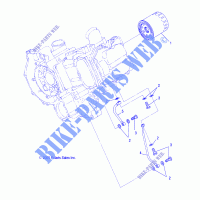 FILTRE A HUILE   R13WH50AG/AH/AR/AX (4999203249920324E03) pour Polaris RANGER 500 CREW MIDSIZE de 2013
