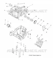 CARTERS MOTEUR   R13TH76/7E ALL OPTIONS (49RGRCARTERS MOTEUR086X6) pour Polaris RANGER 800 EFI de 2013