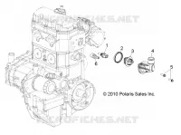 THERMOSTAT   R13TH76/7E ALL OPTIONS (49RGRTHERMO118004X4) pour Polaris RANGER 800 EFI de 2013